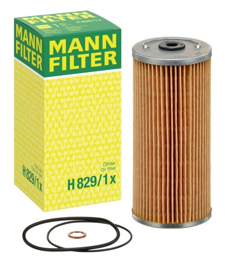 Oljefilter MANN FILTER H 829/1 x Oljefilter MANN FILTER H 829/1 x