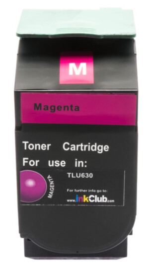 inkClub TLU630 Tonerkassett, erstatter Lexmark C540H1MG, magenta, 2.000 sider