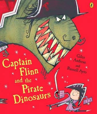 Captain Flinn And The Pirate Dinosaurs Av Giles Andreae