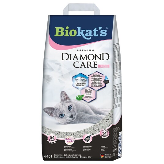 Biokat'S Diamond Care Fresh Kattesand 10 L Biokat'S Diamond Care Fresh Kattesand 10 L