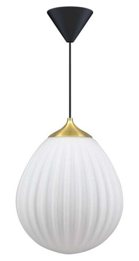UMAGE - Around the World Pendel Medium White/Brass/Black UMAGE - Around the World Pendel Medium White/Brass/Black