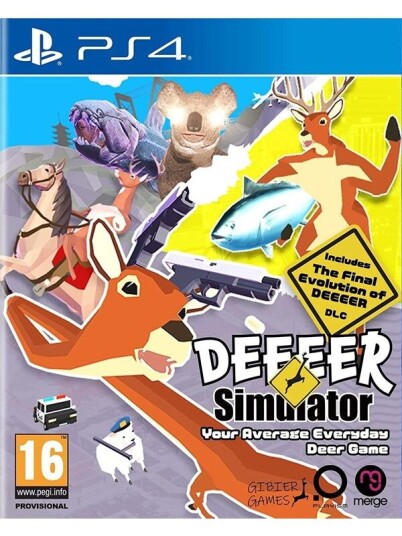 DEEEER Simulator: Your Average Everyday Deer Game (PS4) DEEEER Simulator: Your Average Everyday Deer Game (PS4)