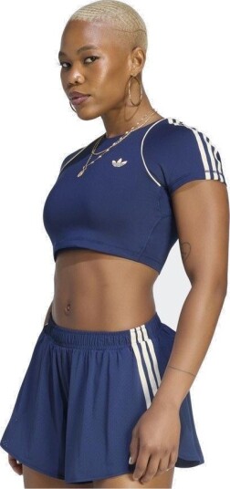 adidas Adidas Originals Sport Superstar Bra Tee størrelse X Large