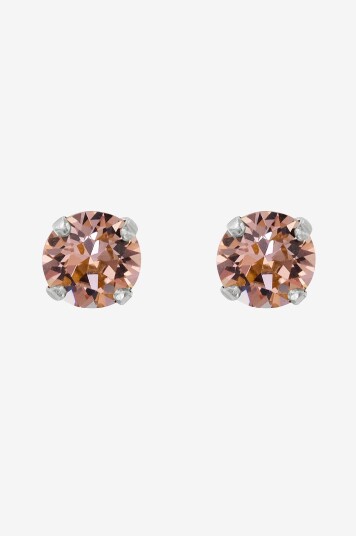Caroline Svedbom Øredobber Classic Stud Earring Rhodium Sølv