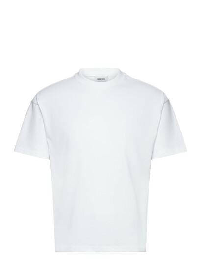 Weekday Great Boxy Heavyweight T-Shirt - White - XS Weekday Great Boxy Heavyweight T-Shirt - White - XS