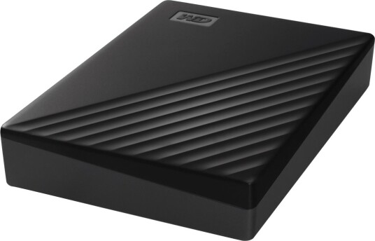 WD My Passport 5TB Ekstern Harddisk med Kryptering og USB 3.2 - Svart