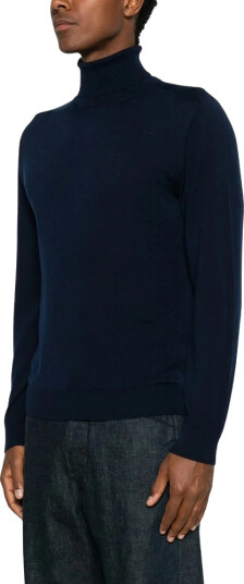 Canali Herre Strikkevarer Blå 2XL,