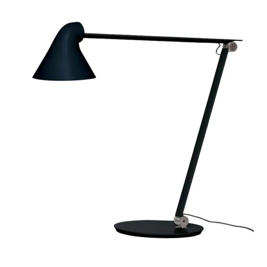 Louis Poulsen NJP Bordlampe m/Fot 2700K Sort