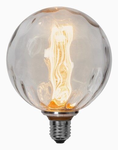 Star Trading LED-lampa E27 G125 Bubble glass, 1W/2000K 1738442-01-0