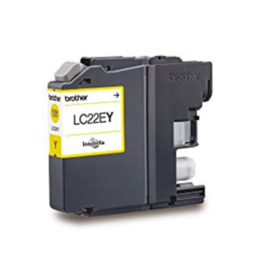 Brother Originale Blekkpatroner Brother Lc-22ey Gul