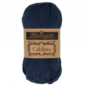 Scheepjes Cahlista Garn Unicolor 124 Ultramarine Scheepjes Cahlista Garn Unicolor 124 Ultramarine