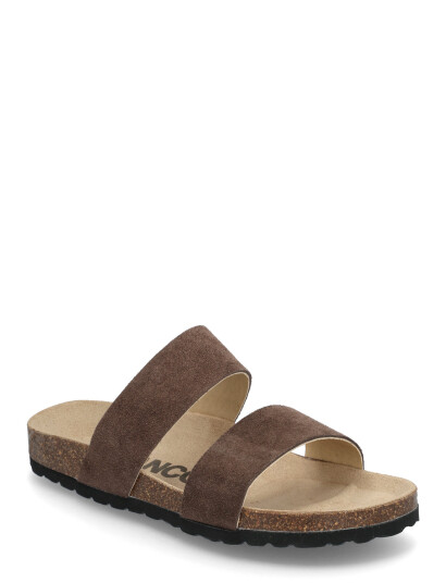 Bianco Biabetricia Twin Strap Sandal Suede - Brown - 36