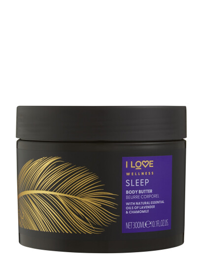I LOVE I Love Wellness Body Butter Sleep Lavender & Chamomile 300Ml - Nude - 300 ml I LOVE I Love Wellness Body Butter Sleep Lavender & Chamomile 300Ml - Nude - 300 ml