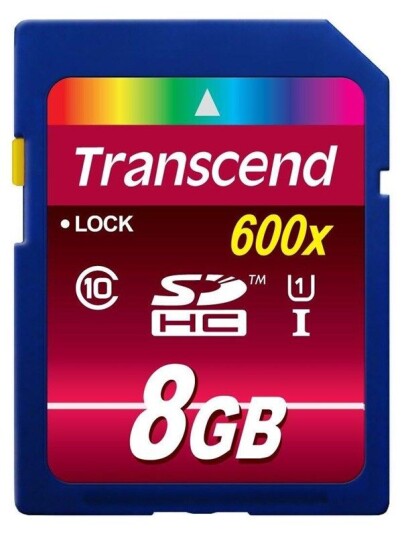 Transcend SDHC UHS-I 8 GB - Class 10