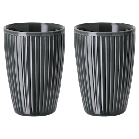 Pillivuyt Plissé Termokopp 25 cl 2-pakning Midnight Blue Pillivuyt Plissé Termokopp 25 cl 2-pakning Midnight Blue