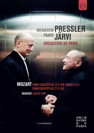 Menahem Pressler/Paavo Järvi: Mozart/Debussy DVD