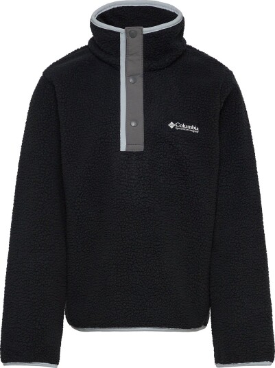Columbia Sportswear Helvetia Ii Half Snap Fleece BLACK CITY GREY 128