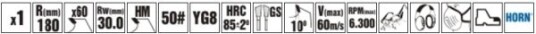Art-Pol Sirkelsag For Kapping Av Tre 180X30mm 60 Tenner (42186) Art-Pol Sirkelsag For Kapping Av Tre 180X30mm 60 Tenner (42186)