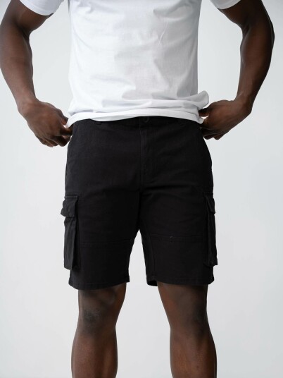 Only & Sons Cam Stage Cargo Shorts Sort S