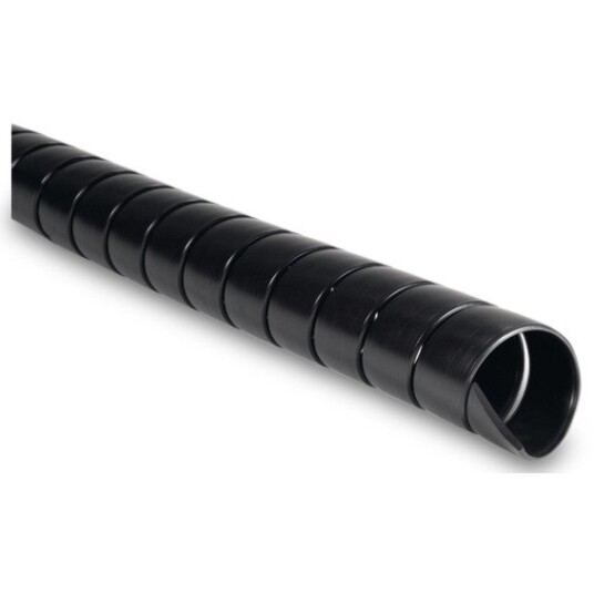 HellermannTyton Spiralslange Sort 8mm M/verktøy 25m HellermannTyton Spiralslange Sort 8mm M/verktøy 25m