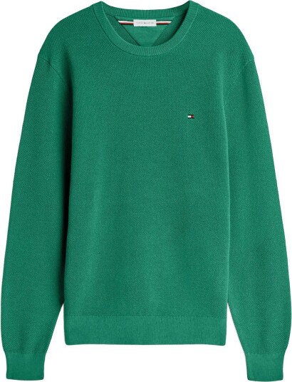 Tommy Hilfiger Essential Structure Crew Neck Green XL