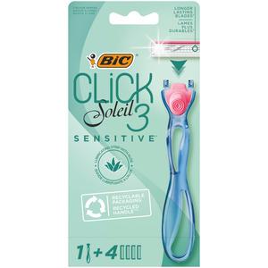 Bic Sh Soleil Click3 Sensitive 4p Bic Sh Soleil Click3 Sensitive 4p