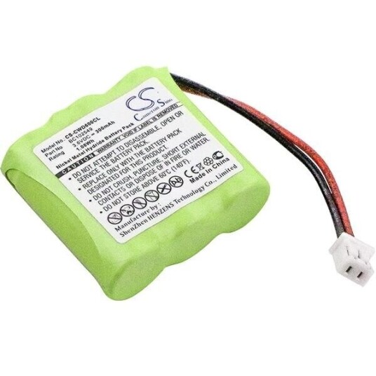 Cable and Wireless CWD 2000 batteri (300 mAh 3.6 V, Grønn)