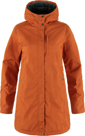 Fjellreven Fjellreven Women's Kiruna Padded Parka Terracotta Brown XL
