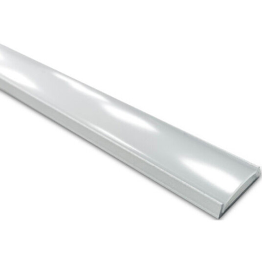 Namron Aluminiumsprofil utenpåliggende matt hvit 2m 1804 - 3215493 Namron Aluminiumsprofil utenpåliggende matt hvit 2m 1804 - 3215493
