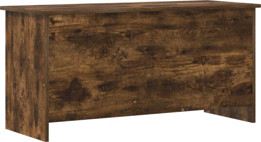 vidaXL Oppbevaringskiste Røkt Eik 100 x 40 x 50 cm Konstruert tre