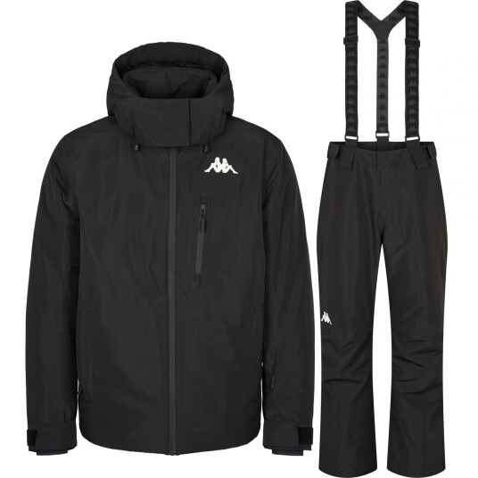 Kappa Scaniv/Navias skisett herre svart Kappa Scaniv/Navias skisett herre svart