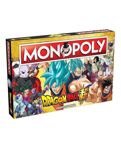 Winning Moves Dragon Ball Super Monopoly English