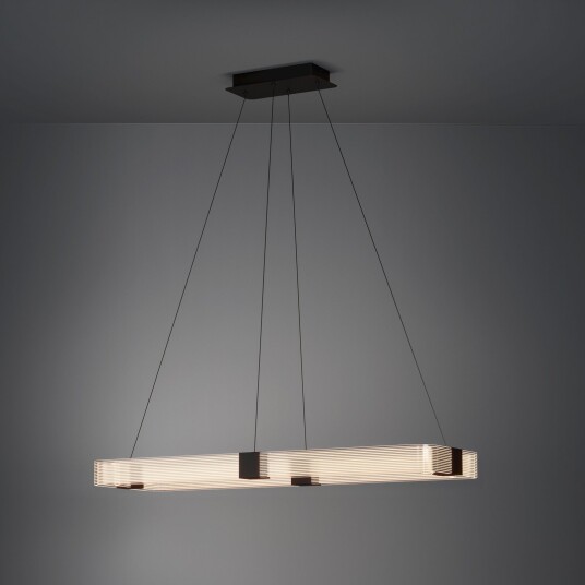 Pendellampe Stars of Light Mogetonello dimmbar Svart Stue Metall Moderne 32 Svart