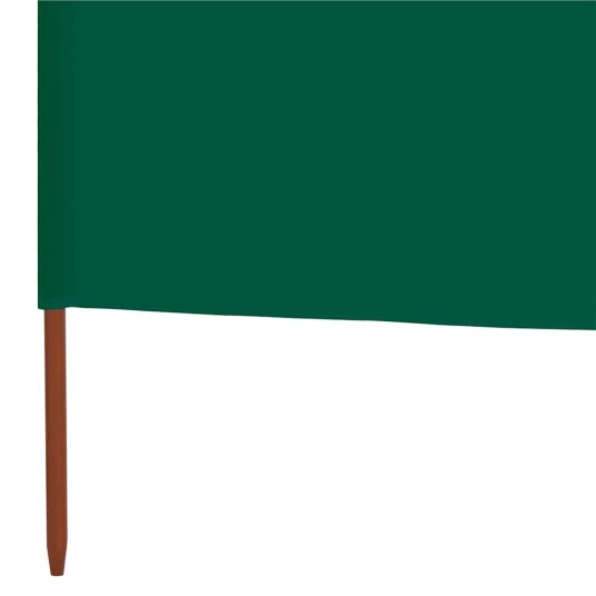 vidaXL Vindskjerm 6 paneler stoff 800x120 cm grønn vidaXL Vindskjerm 6 paneler stoff 800x120 cm grønn
