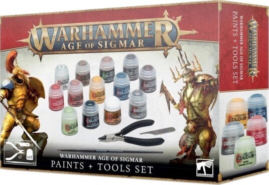 Warhammer - Age of Sigmar - Paints & Tools Set
