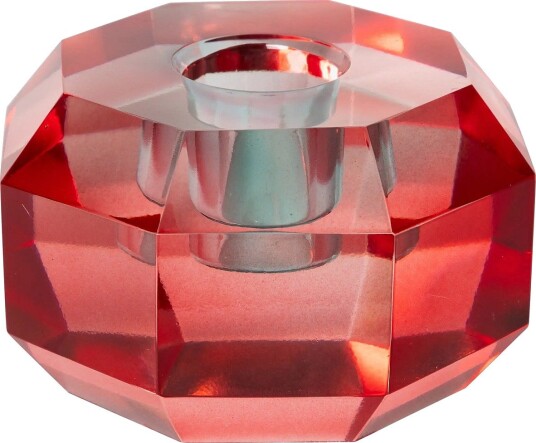C"est Bon | Crystal Holder Red Ombre 4,5X7X7 Cm | 7X7X4.5CM