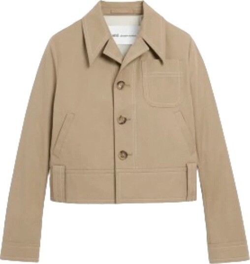 Ami Paris, Dame, Jakker, Beige, M,