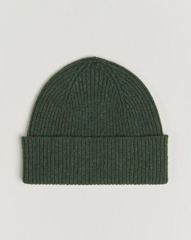 Robert Mackie Clyde Lambswool Beanie Green Robert Mackie Clyde Lambswool Beanie Green