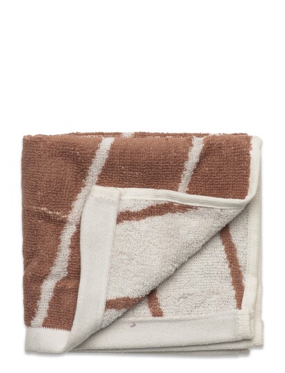 OYOY Living Design Raita Wash Cloth - Pack Of 2 Brown OYOY Living Design CARAMEL 30X30CM