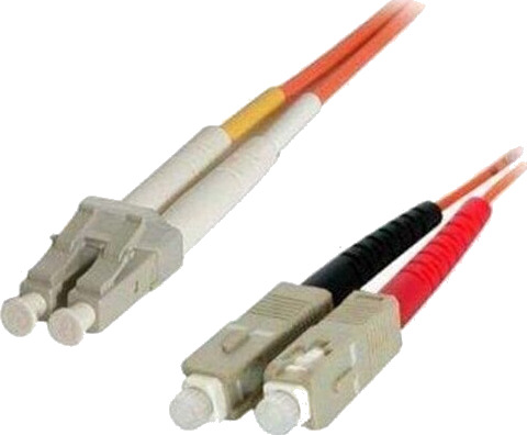 StarTech.com 1m Multimode Fiber Patch Cable LC-SC 62.5/125 LSZH Nettverkskabel StarTech.com 1m Multimode Fiber Patch Cable LC-SC 62.5/125 LSZH Nettverkskabel