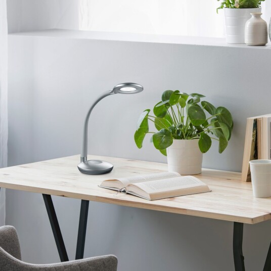 Bordlampe Cobra Grå