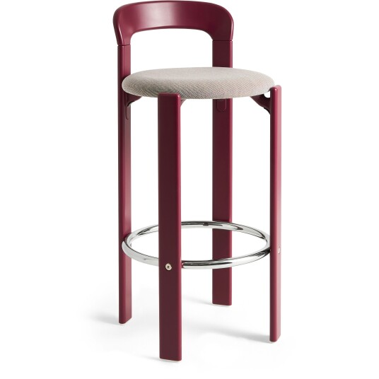 Hay Rey Barstol Polstret 75 cm Grape Red