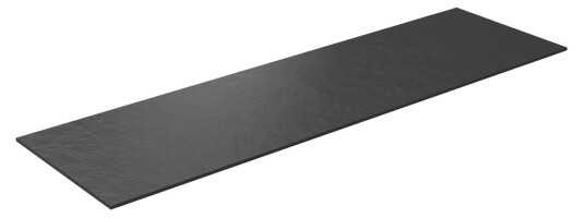 Korsbakken Benkeplate HPL Svart / 160cm Ingen Korsbakken Benkeplate HPL Svart / 160cm Ingen