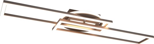 Twister LED-Taklampe Børstet Stål -