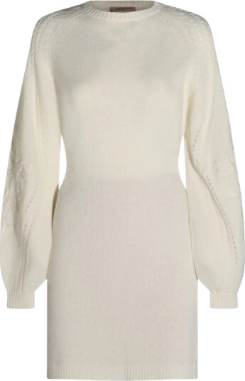 Twinset Dame Kjoler Hvit S,