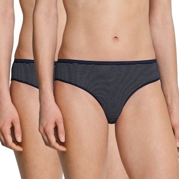 Schiesser Truser 2P Modal Essentials Tai Briefs mørkblå 44 Dame Schiesser Truser 2P Modal Essentials Tai Briefs mørkblå 44 Dame