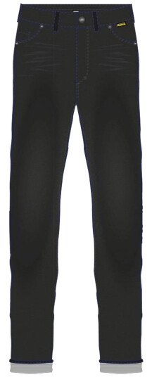 RST MC-Jeans Kevlar® Tapered-Fit Svart