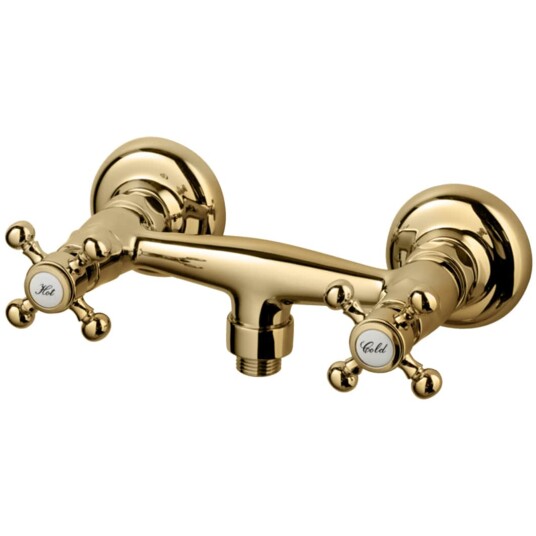 Tapwell Fblv168 Classic Dusjbatteri 2-greps Oksiderende Messing