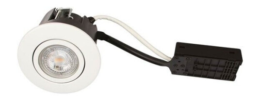 Scan Products Luna quick install 230v dimmable flicker free gu10 5w 3000k