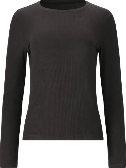 Athlecia Tinashe V2 W Rib Ls Tee Black 38